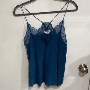 Zadig & Voltaire turquoise top